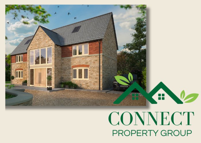 A new home designed and built on land unlocked by Connect Property Group